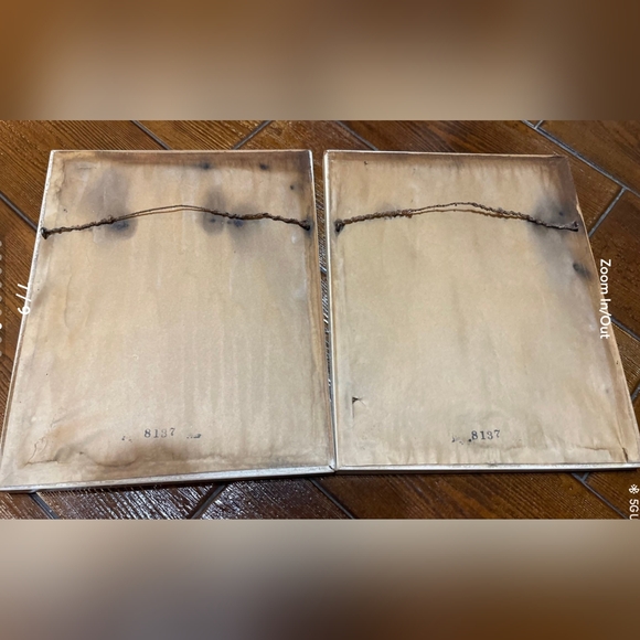 1970's " A Child's Prayer" Framed Art (SET) - Picture 7 of 9